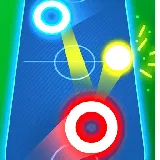 Air Hockey Glow: 2 Players