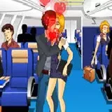 Air Hostess Kissing