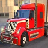 American Truck Car Driving