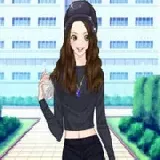 Amy Fashion Crop Sweater Dress