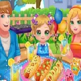 Baby Cathy Ep15: Making Hotdog