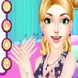 Beautiful Starry Sky Nail 2