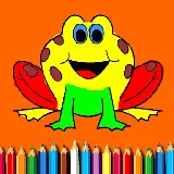 BTS Funny Frog Coloring Book