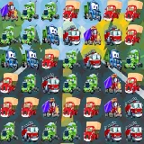 Cartoon Trucks Match 3
