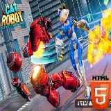 Cat Robot Transform War