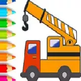 Coloring Book: Crane