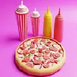 Coloring Book: Pizza