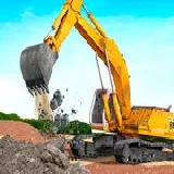 Excavator Crane Driving Sim