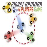 Fidget spinner: 4 players game