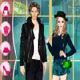 Helen Dating In Cinema Dress