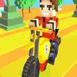 Infinite Bike Runner Game 3D