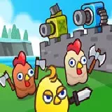 Merge Cannon: Chicken Defense