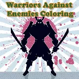 Warriors Against Enemies Coloring